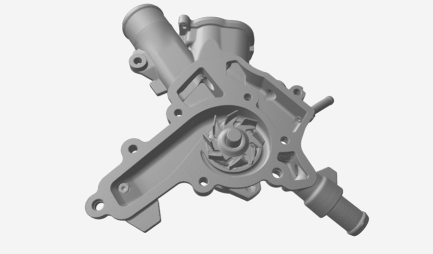 Artec Spider  II水泵3D扫描
